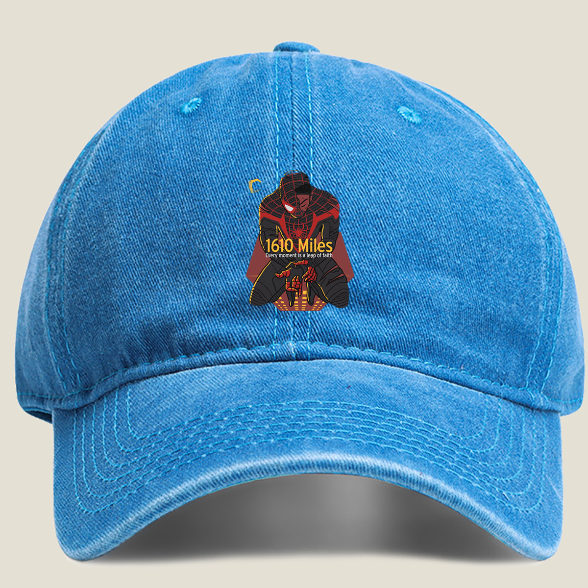Spider-Man: Miles Morales - 1610 Miles - Washed Denim - Baseball Cap