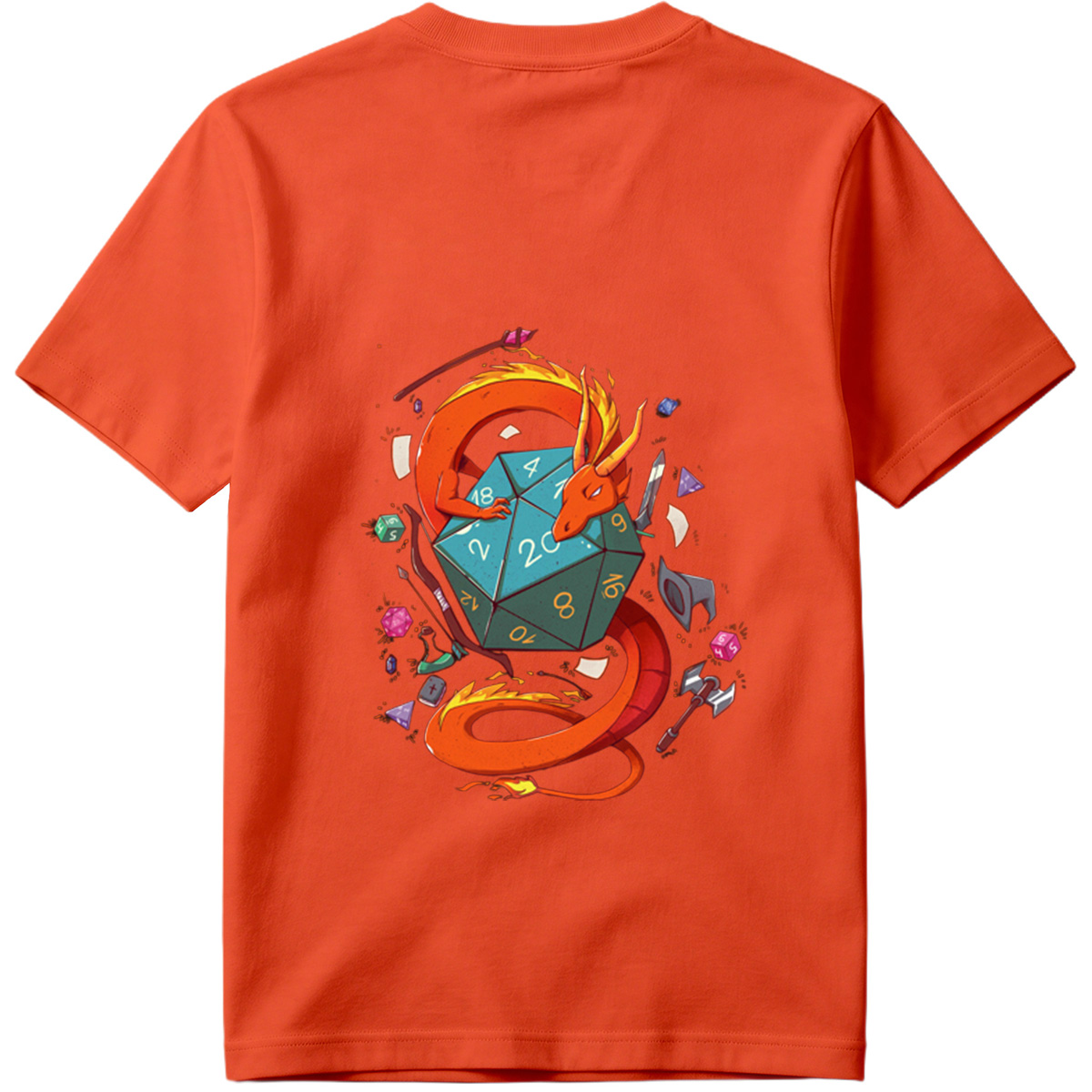 Dragon and D20: Fantasy Adventure - Tee