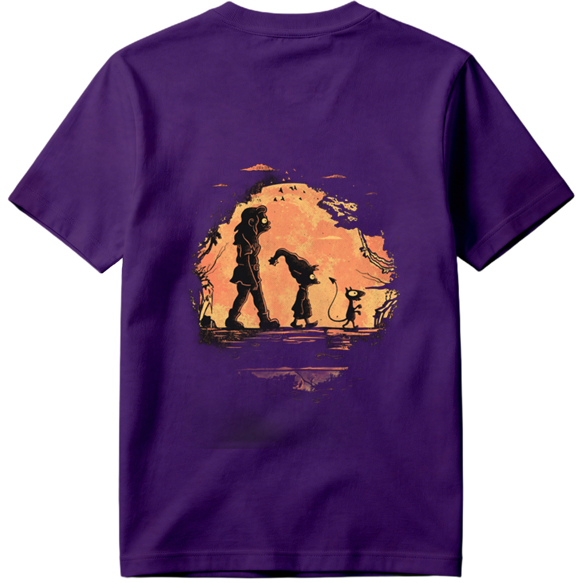 Coraline and the Other Mother with Cat - Tee