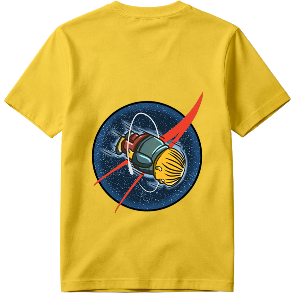 Space Adventure with a Robot Astronaut - Tee