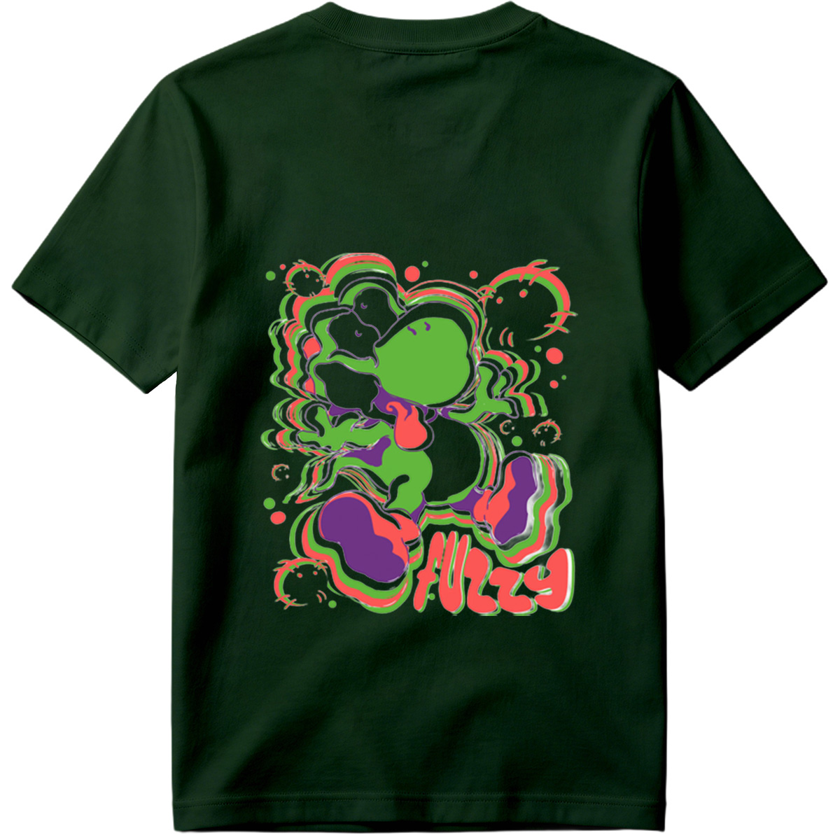 Yoshi Fuzzy Art Design - Tee
