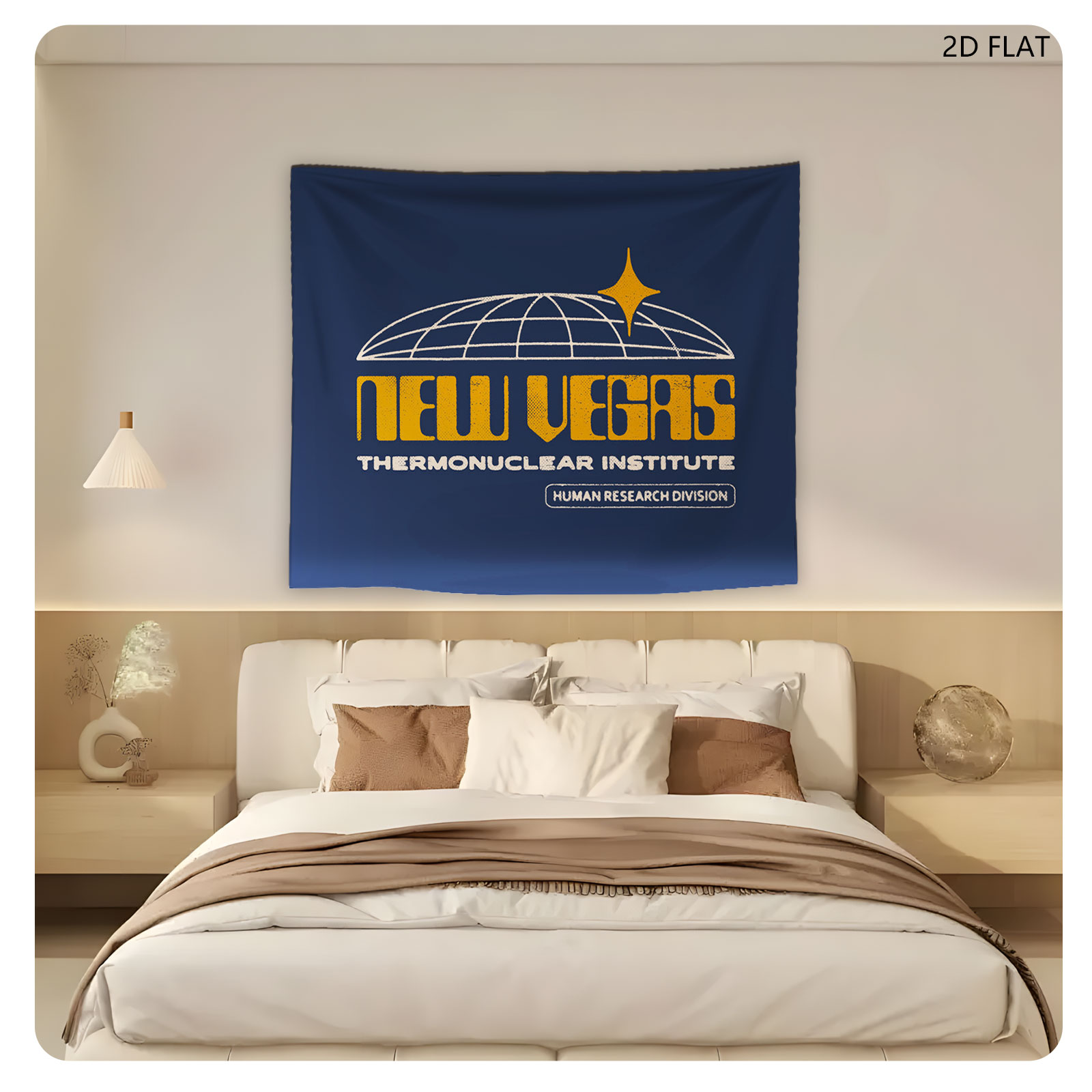 New Vegas Therm nuclear Institute Human Research Division Logo - Tapestry