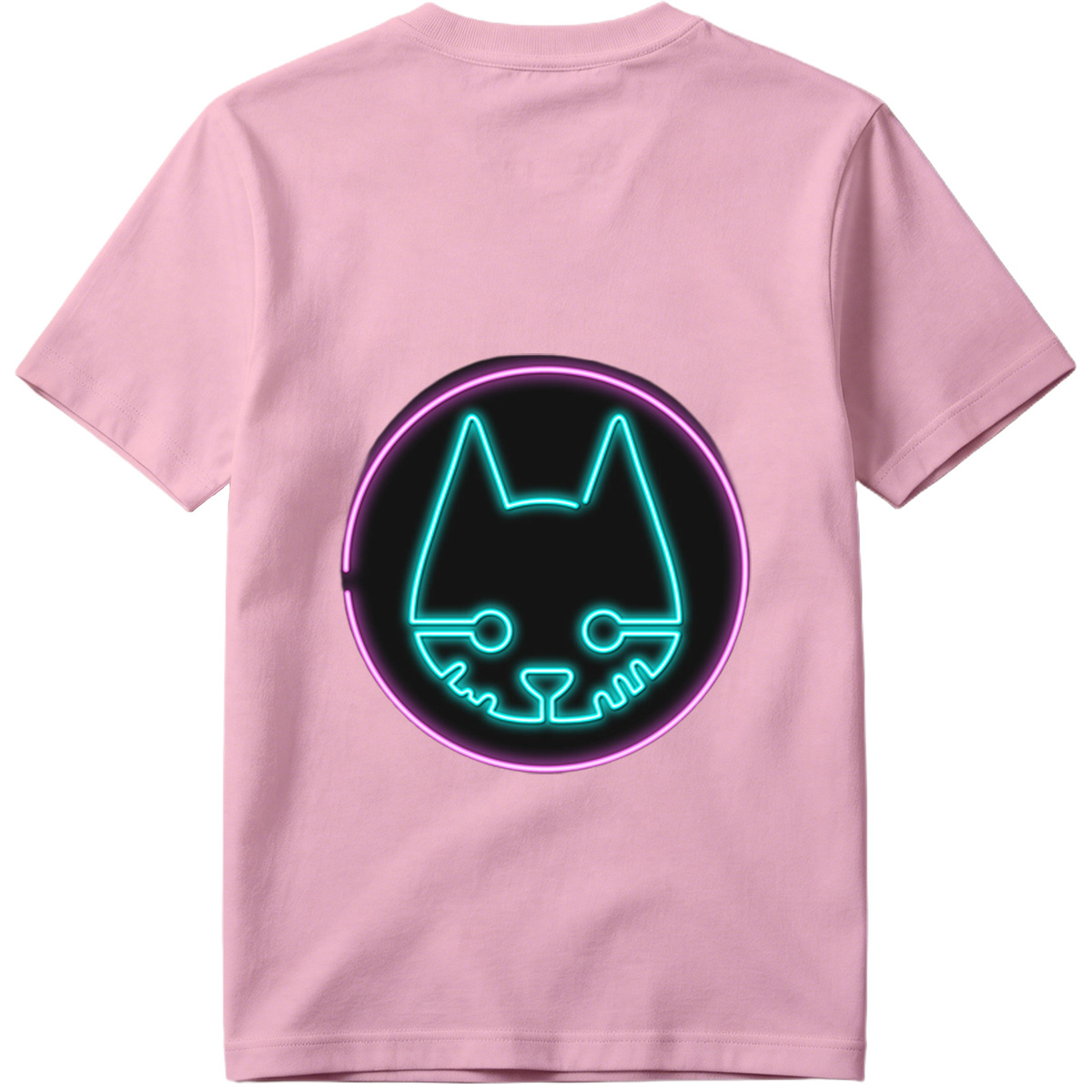 Neon Cat Logo - Tee