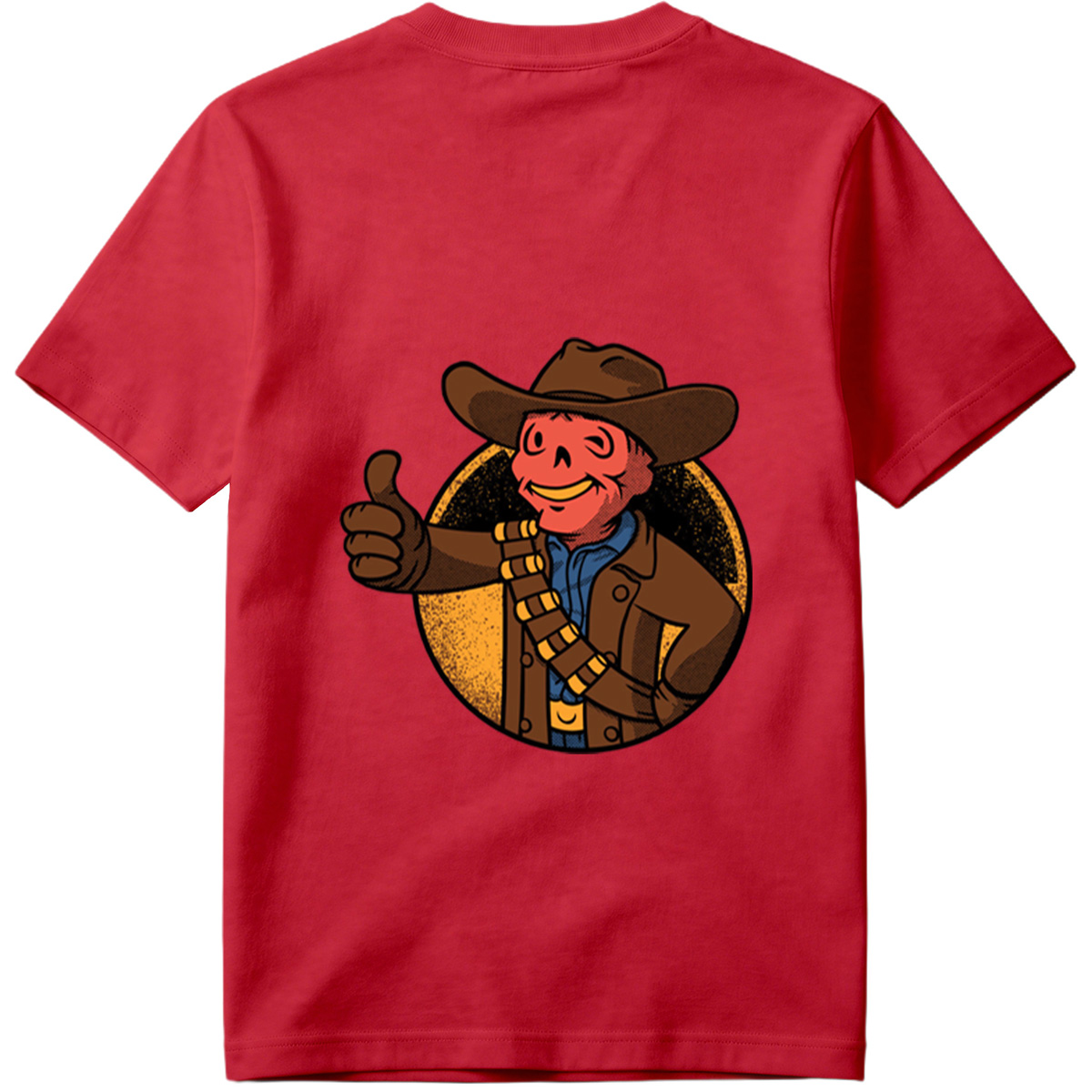 Cowboy Skeleton Thumbs Up - Tee