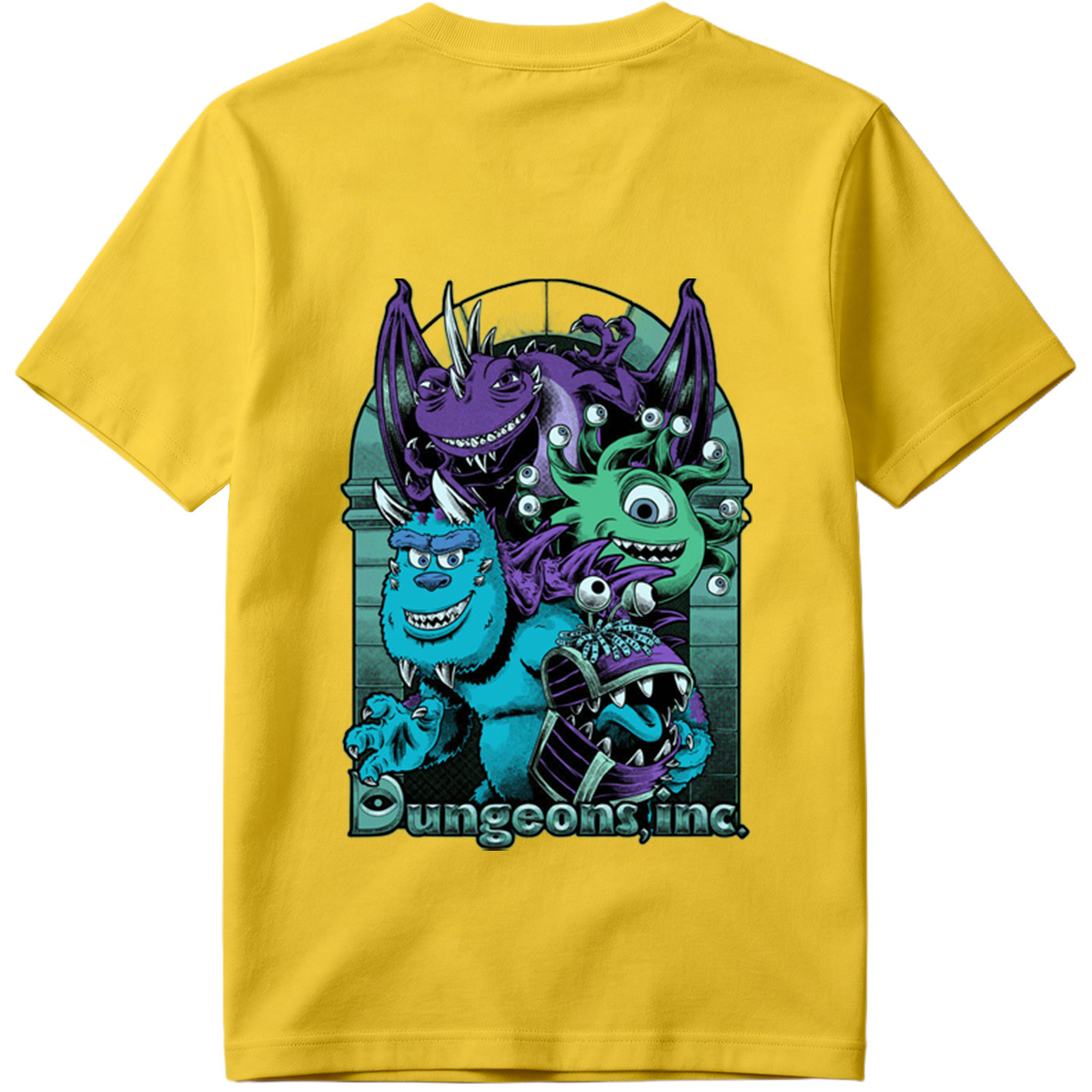 Dungeons, Inc. - Sulley, Mike, and Monsters - Tee