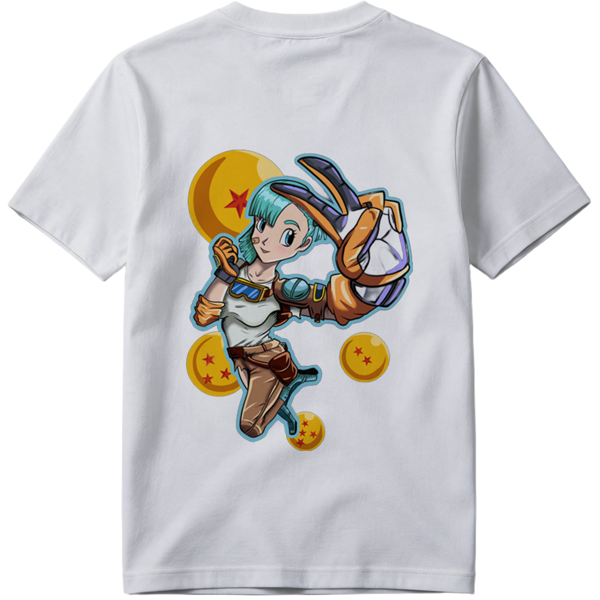 Dragon Ball: Bulma with Dragon Balls - Tee
