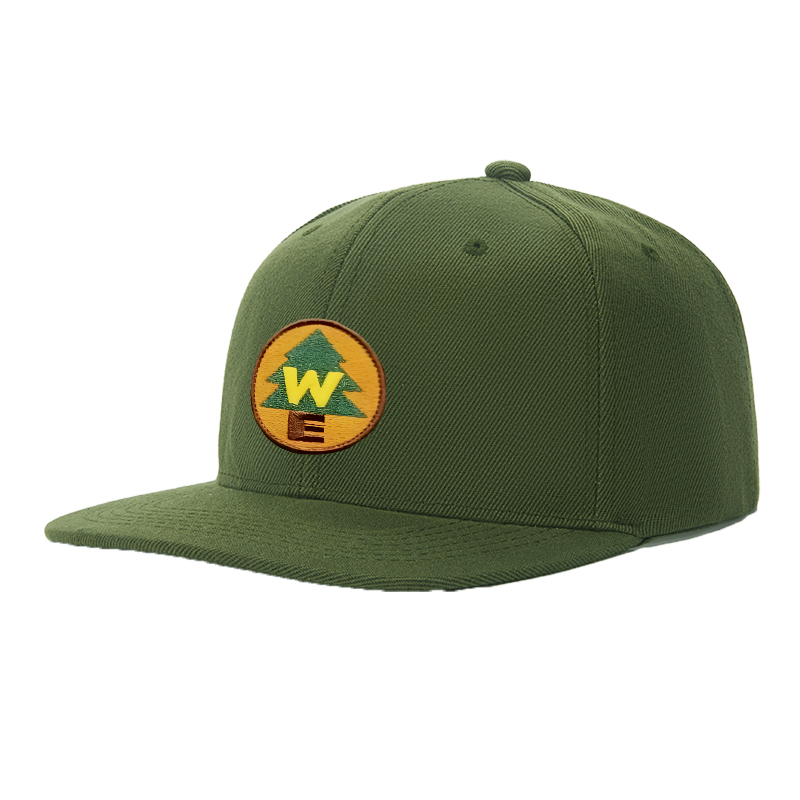 Flat Brim Baseball Cap Tree Logo W Patch Streetwear Underground Skate Style for Basketball Court Skate Park Urban Lifestyle Skateboarders Hip Hop Artists Streetwear Enthusiasts