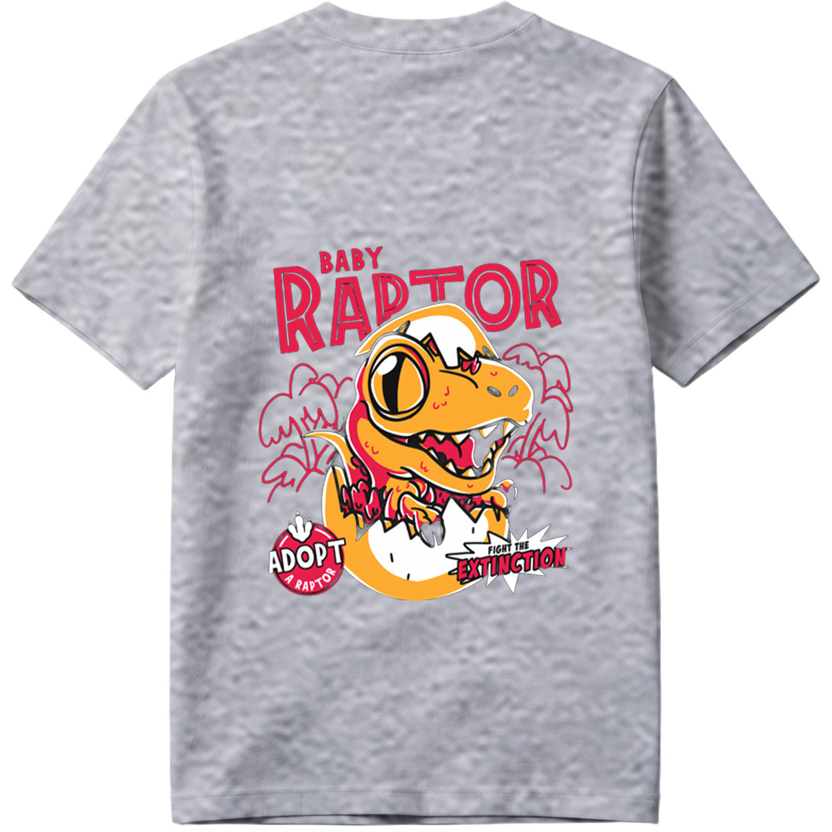 Baby Raptor: Adopt a Raptor, Fight the Extinction - Tee