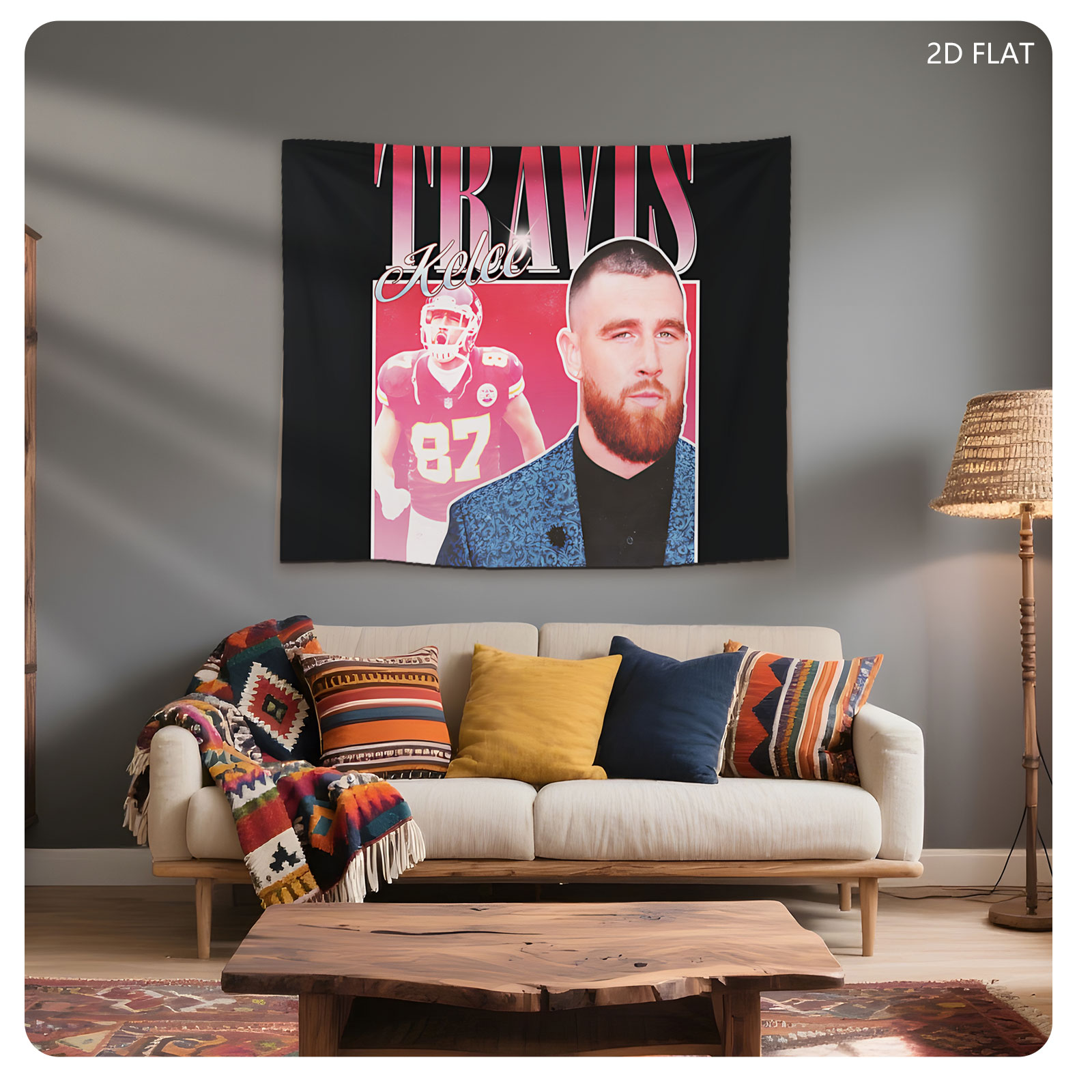 Travis Kelce: NFL Star and Celebrity Persona - Tapestry
