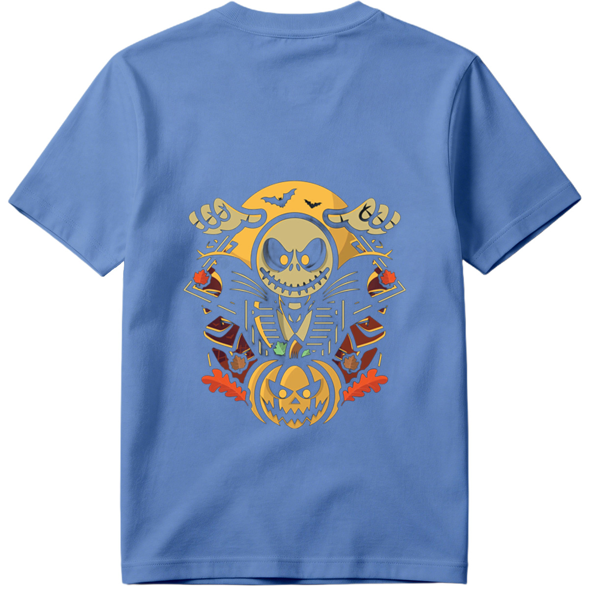 Jack Skellington and Pumpkin King Halloween Design - Tee