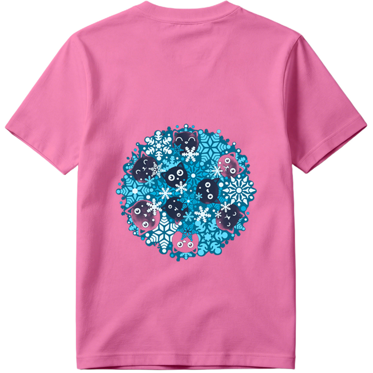 Pusheen Snowflake Pattern - Tee
