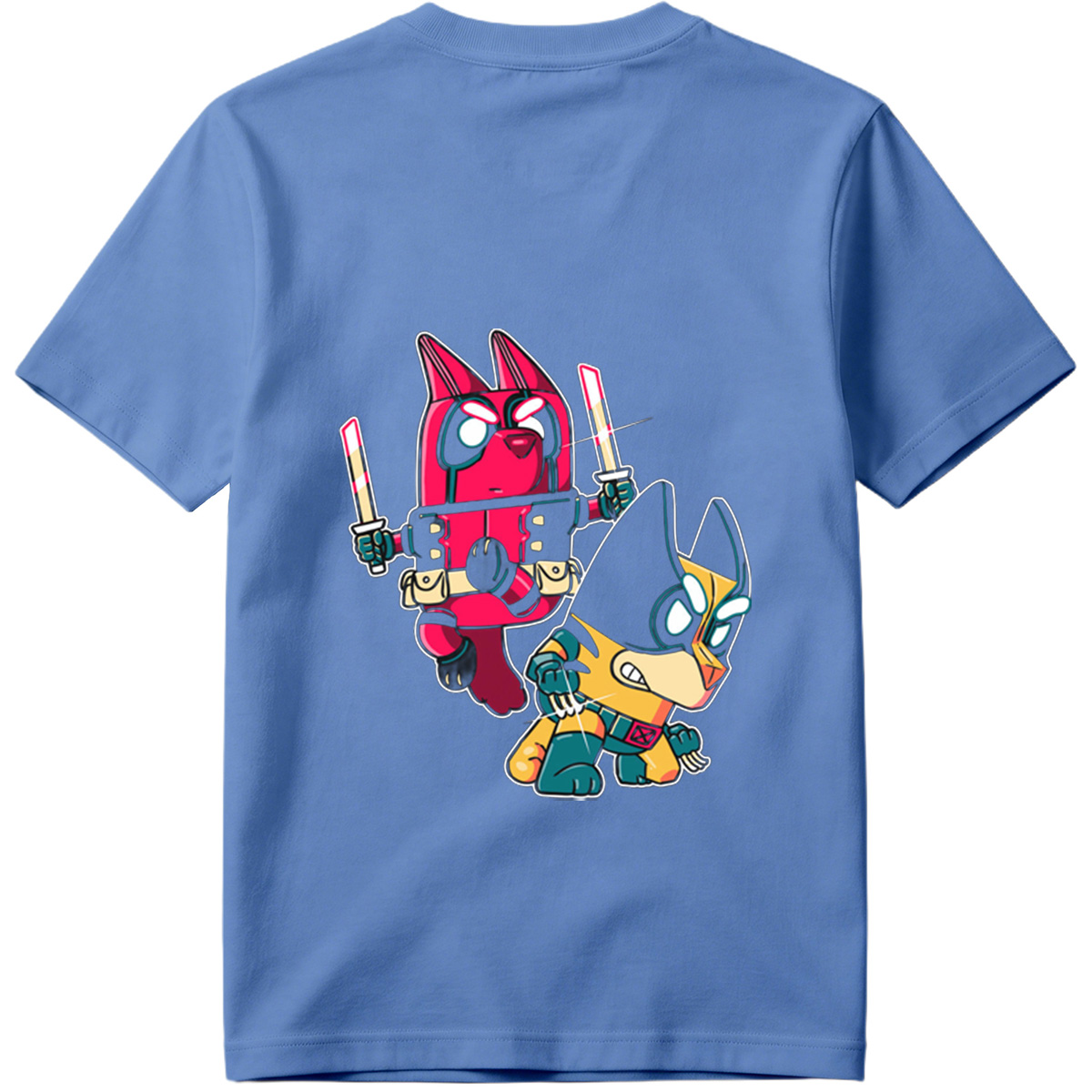 Deadpool and Batman: Chibi Heroes Clash - Tee