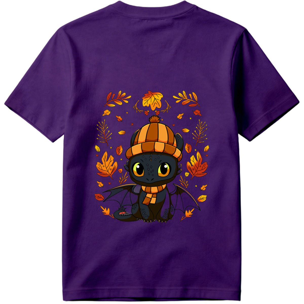 How to Train Your Dragon: Toothless in Autumn Attire - Tee