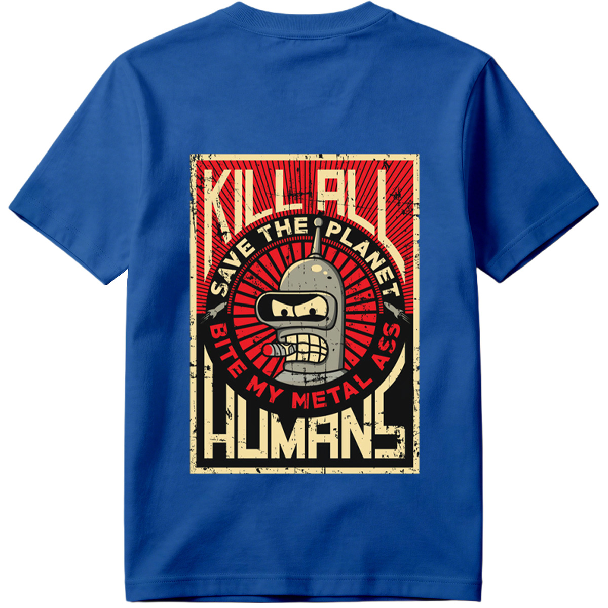 Futurama - Bender: Kill All Humans - Tee