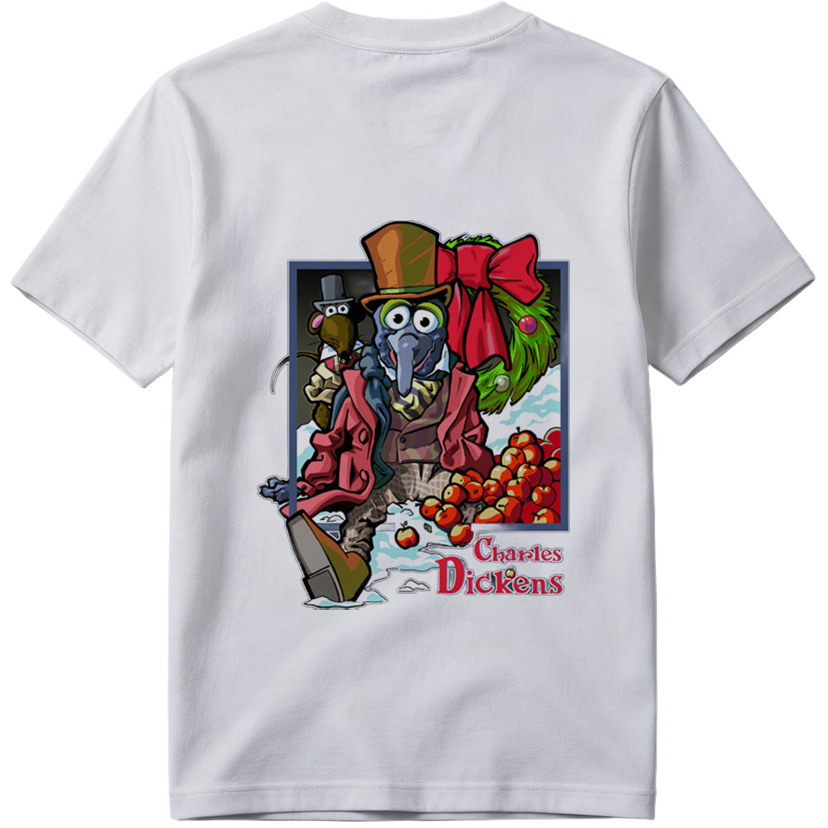 Charles Dickens: Scrooge and the Mouse - Tee