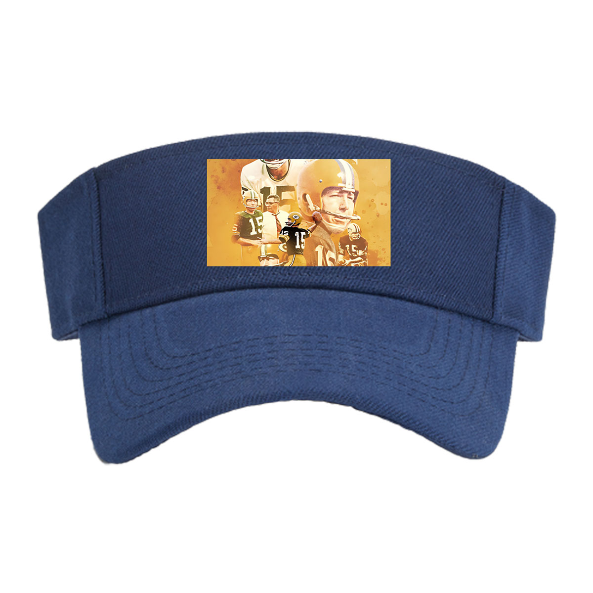 Bart Starr, Green Bay Packers Quarterback #15, Football Legend -  Visor cap