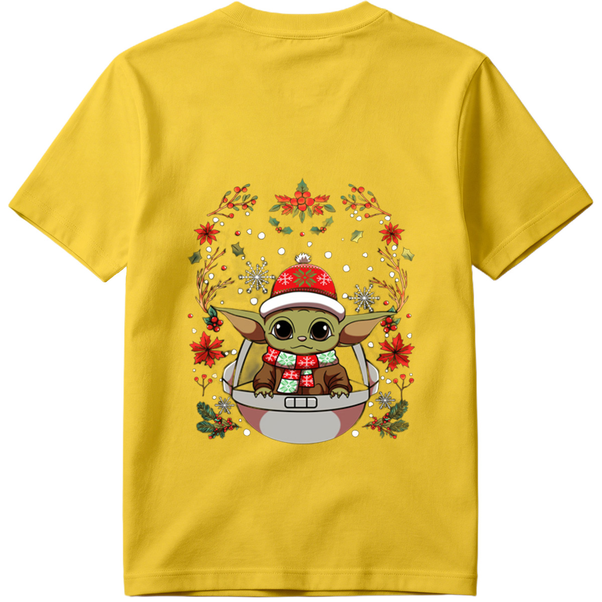 Baby Yoda Christmas Design - Tee