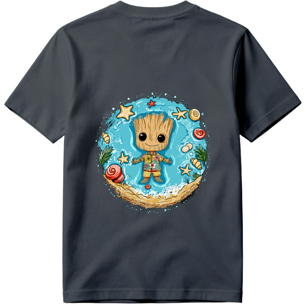 Guardians of the Galaxy - Baby Groot at the Beach - Tee