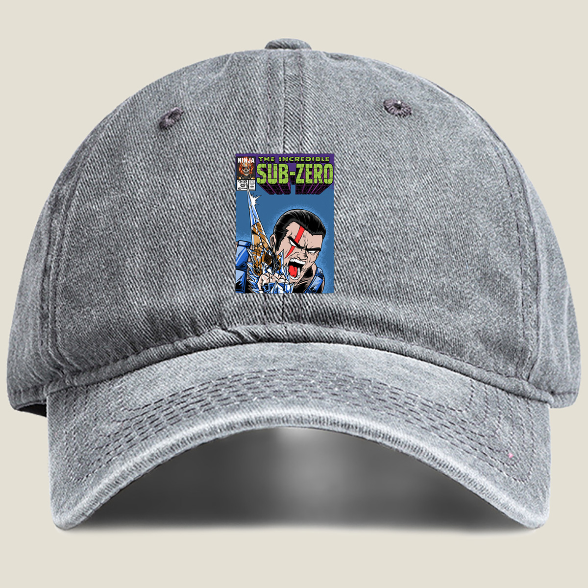The Incredible Sub-Zero - Washed Denim - Baseball Cap