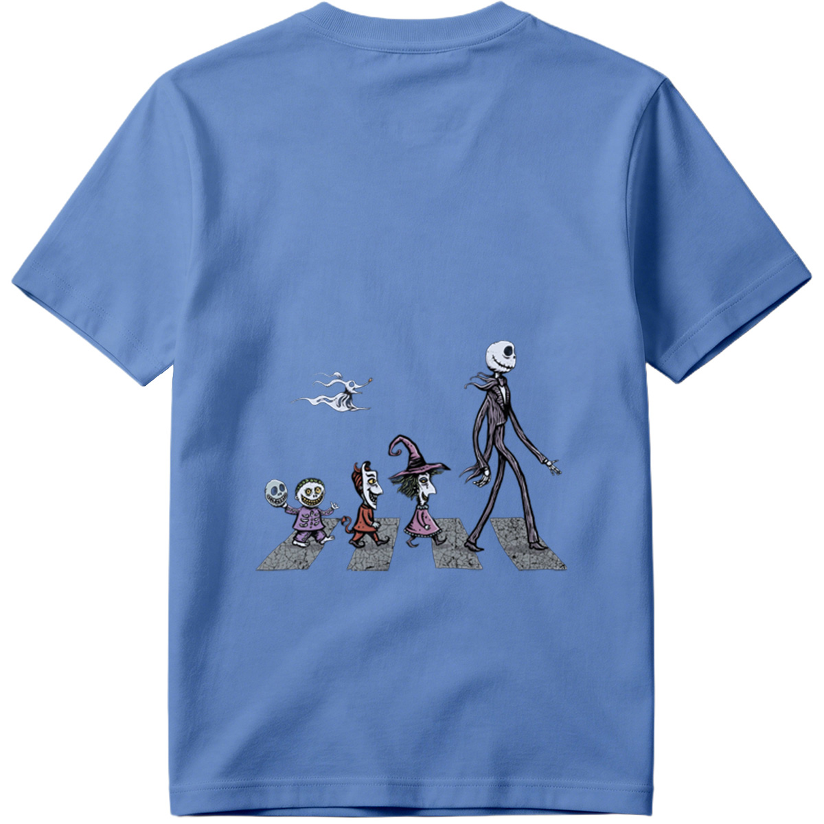 The Nightmares: Jack Skellington, Sally, Zero, and Friends Crossing the Street - Tee