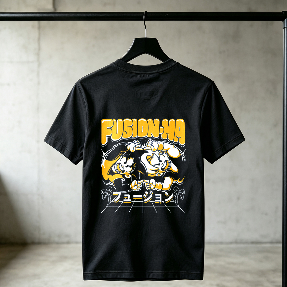 Fusion-Ha: Looney Tunes Characters Fusion Design - Tee