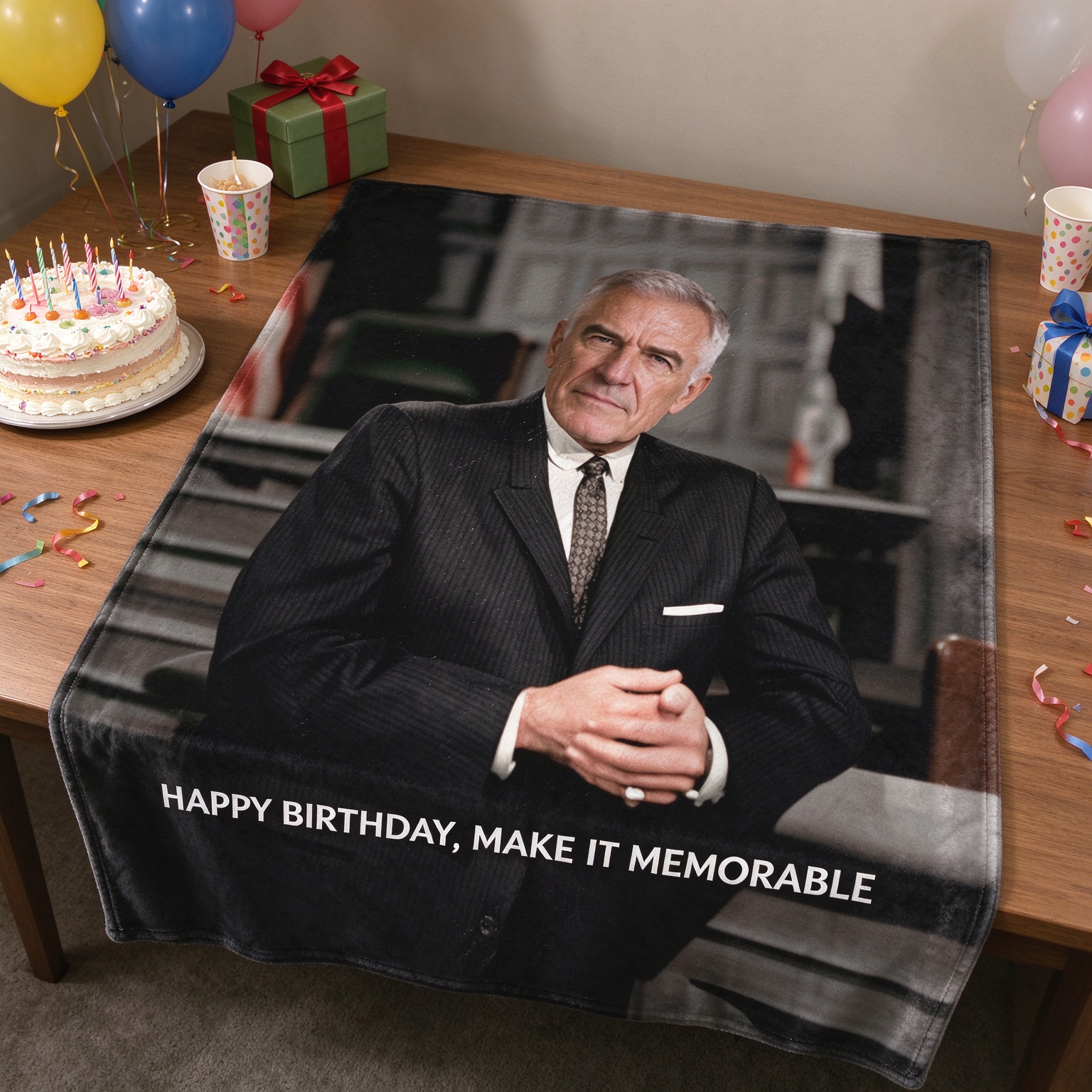 Custom Face Photo Blanket Personalized Portrait Flannel Throw Ultra Soft Cozy Fleece Gift for Family