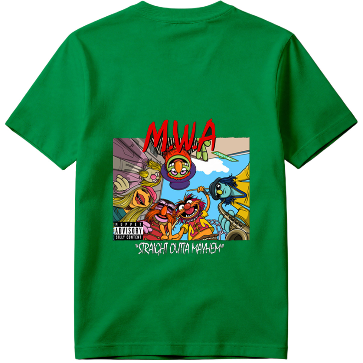Muppets: M.W.A - Straight Outta Mayhem - Tee