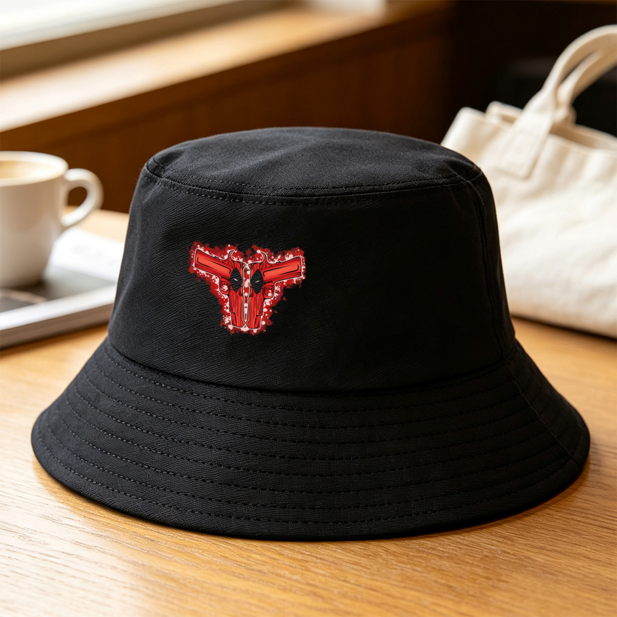 Deadpool: Dual Pistols Design - Fisherman's Hat