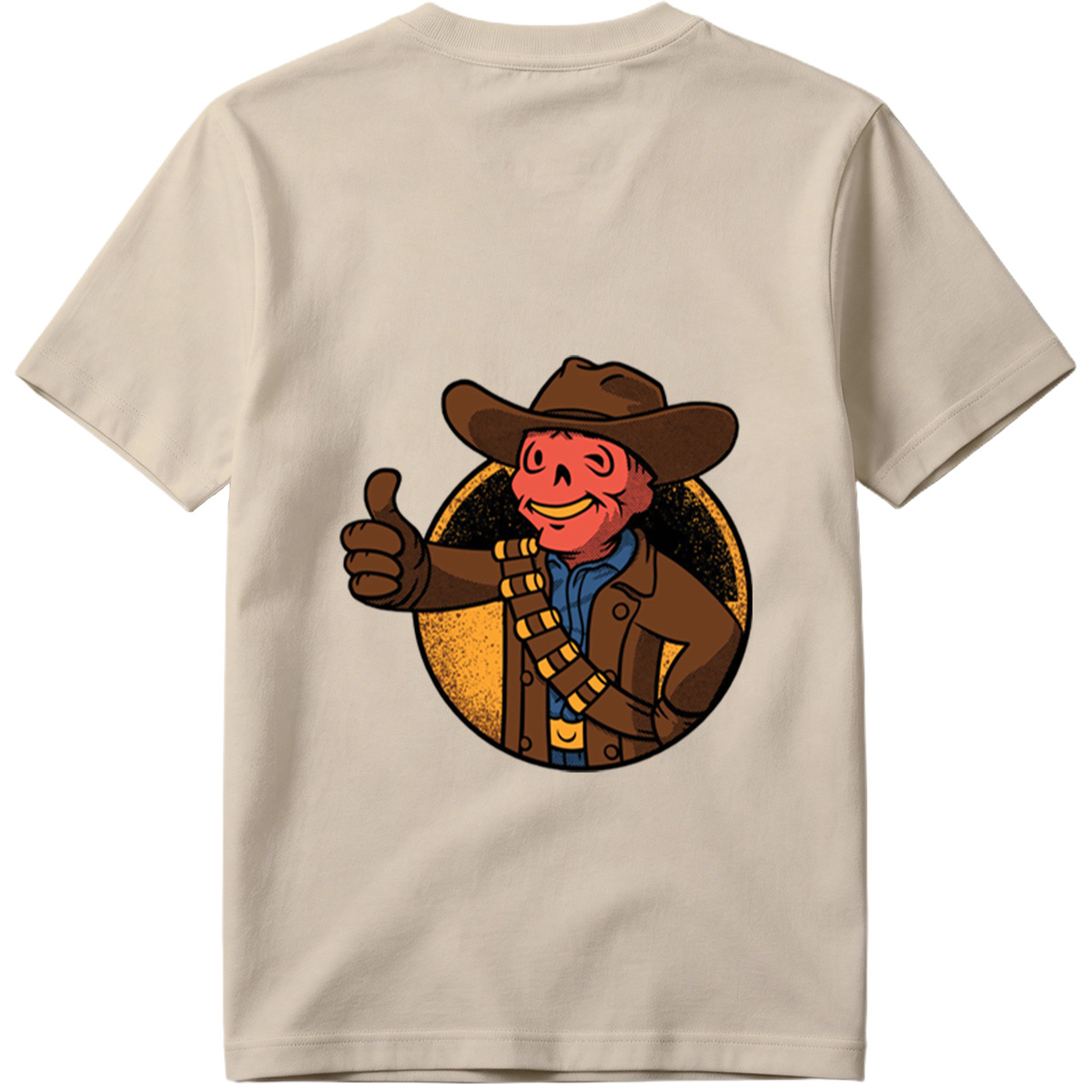 Cowboy Skeleton Thumbs Up - Tee