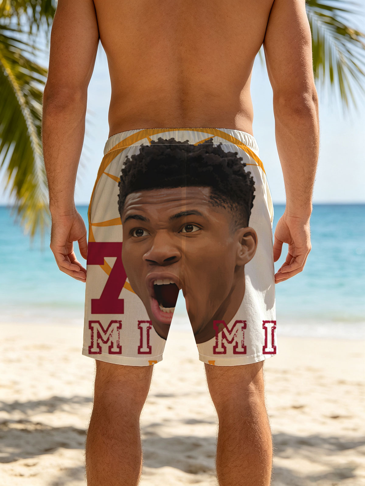 Jimmy Butler Miami Heat #7 -  Beach shorts