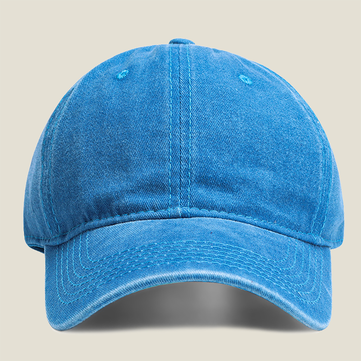 Washed baseball cap