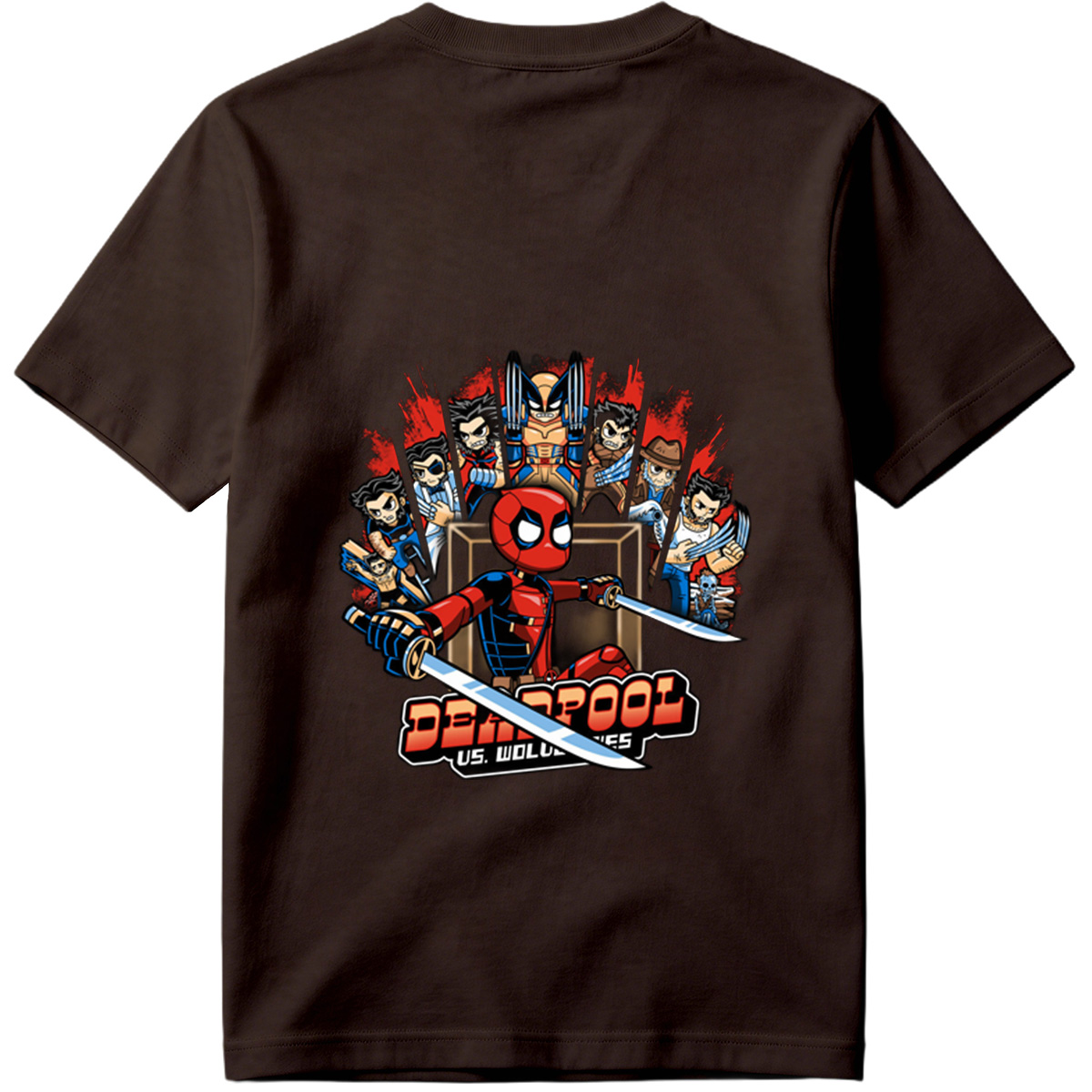 Deadpool vs. Wolverines - Tee
