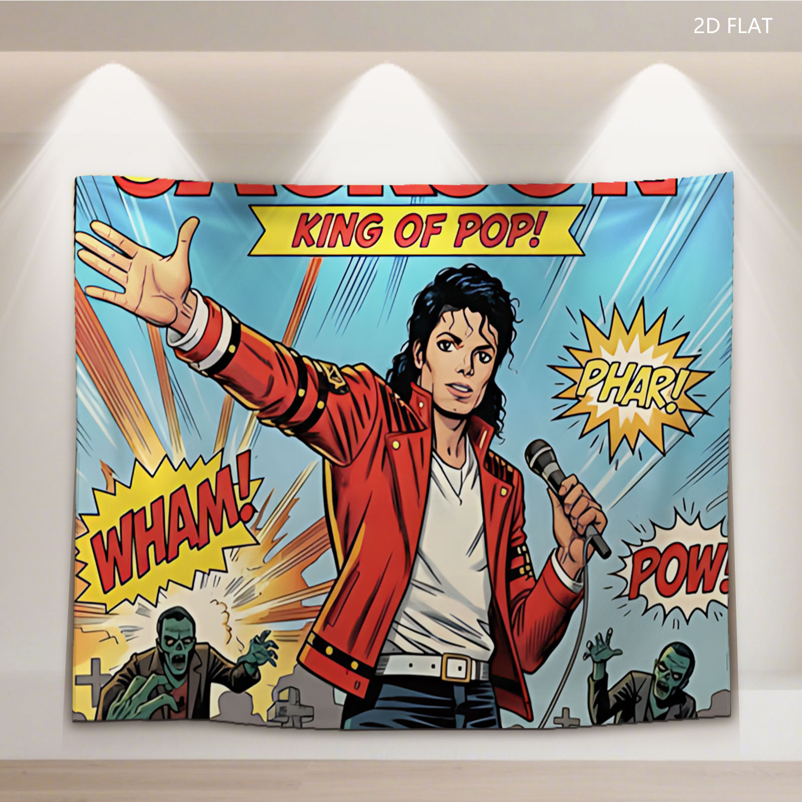 Michael Jackson: King of Pop! Zombies Attack - Tapestry
