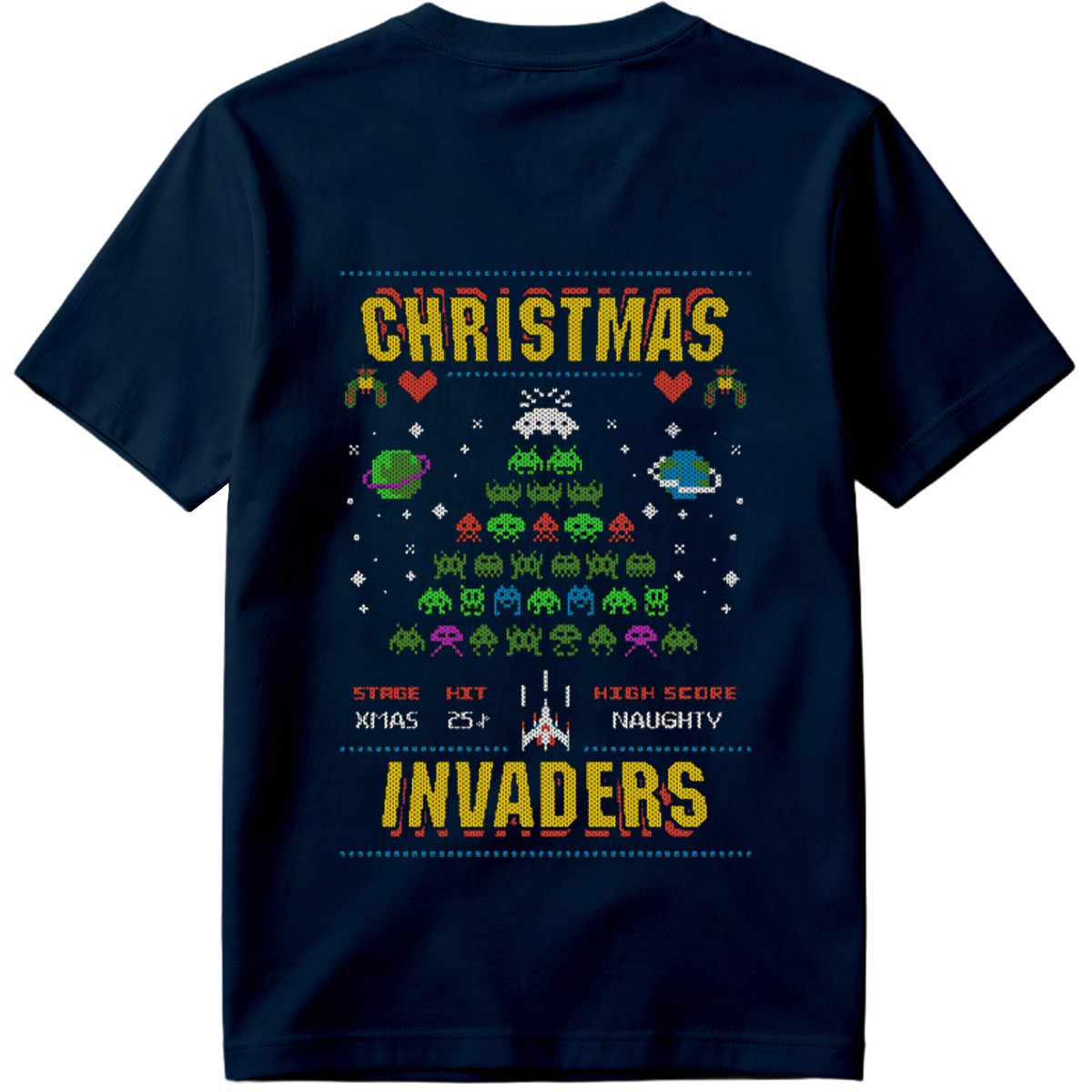 Christmas Invaders: Space Aliens and Holiday Fun - Tee