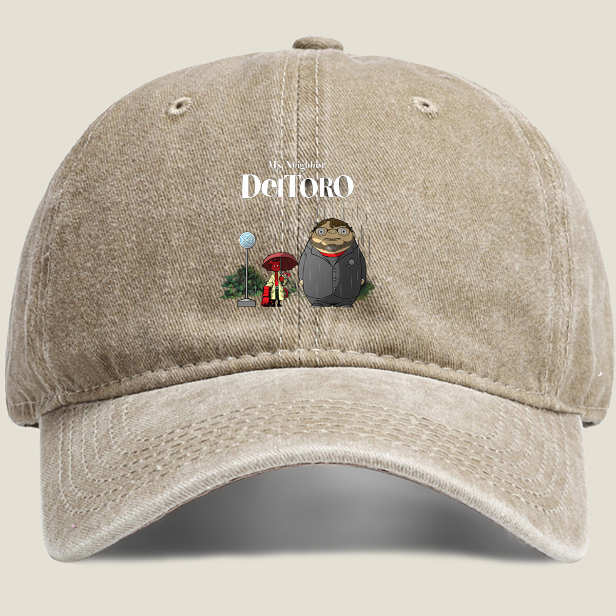 My Neighbor Del Toro - Washed Denim - Baseball Cap