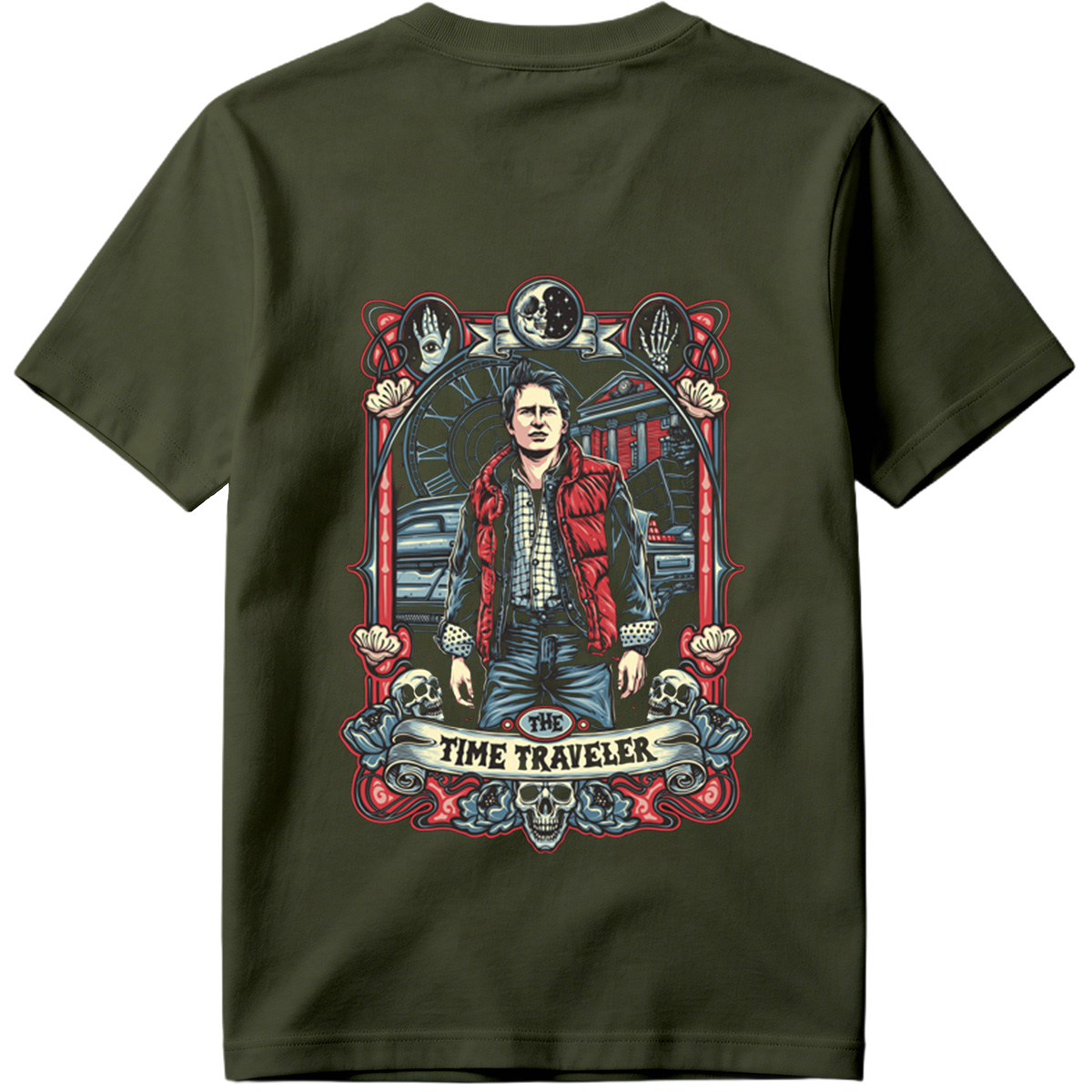 The Time Traveler - Marty McFly - Tee