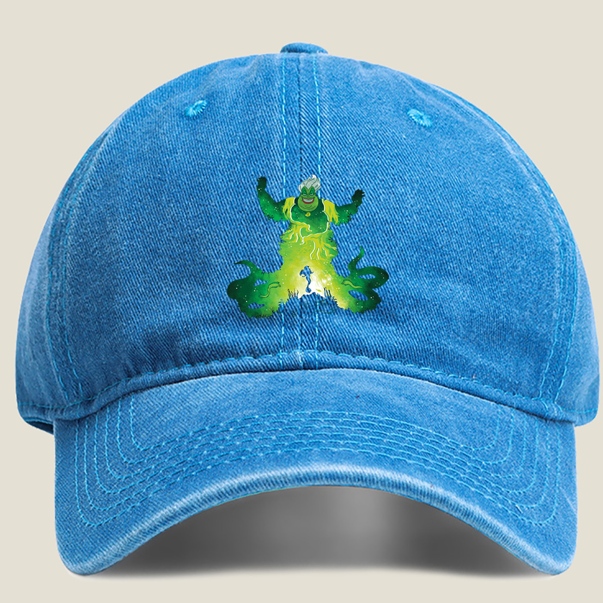 The Little Mermaid: Ursula's Shadow - Washed Denim - Baseball Cap