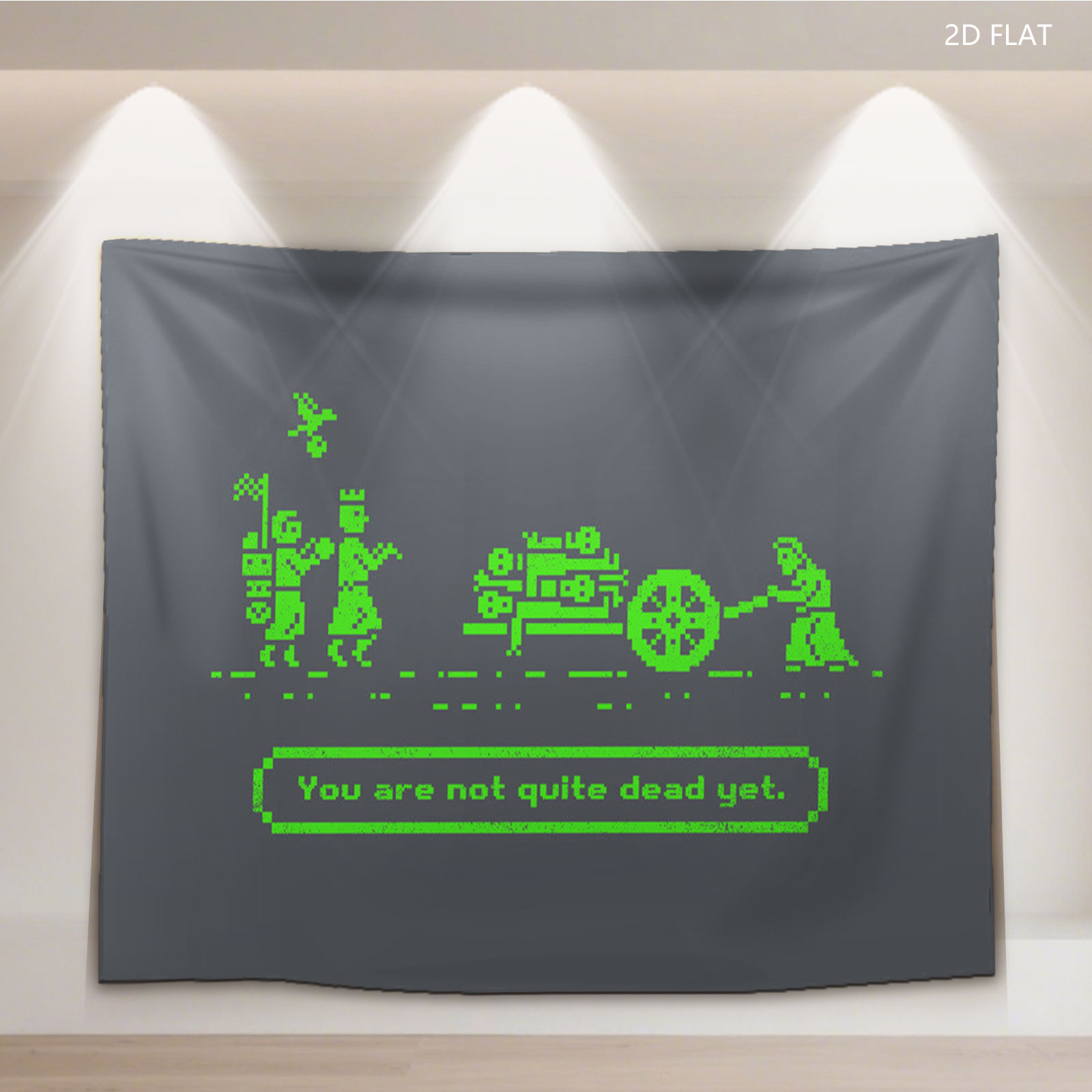 King, Knight, and Maid with Cart: 
