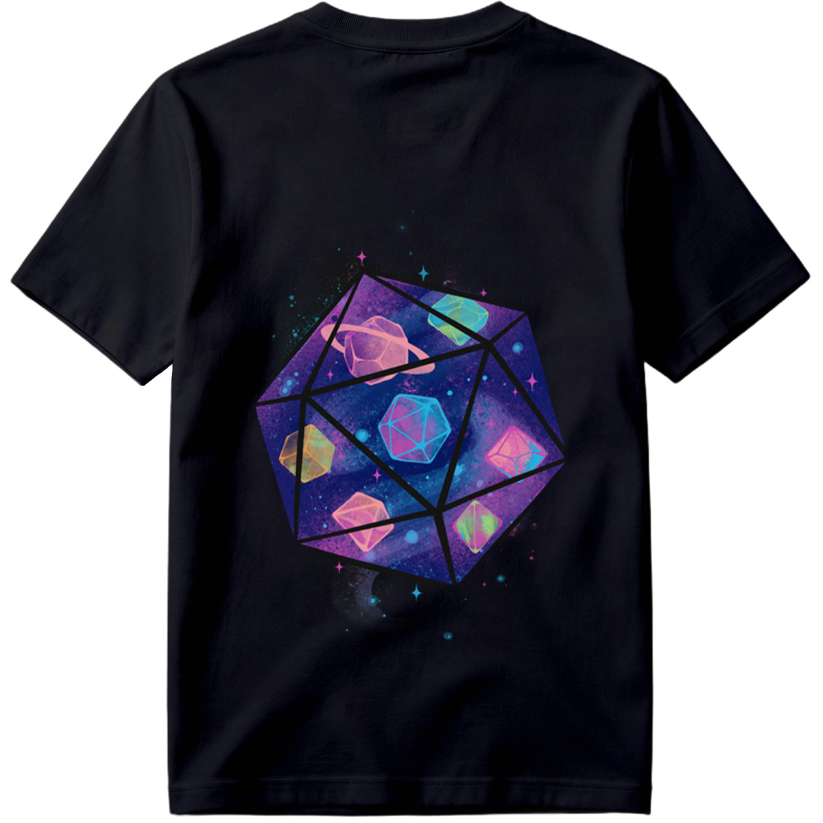 Cosmic Dice: Galaxy Gems and Planets - Tee