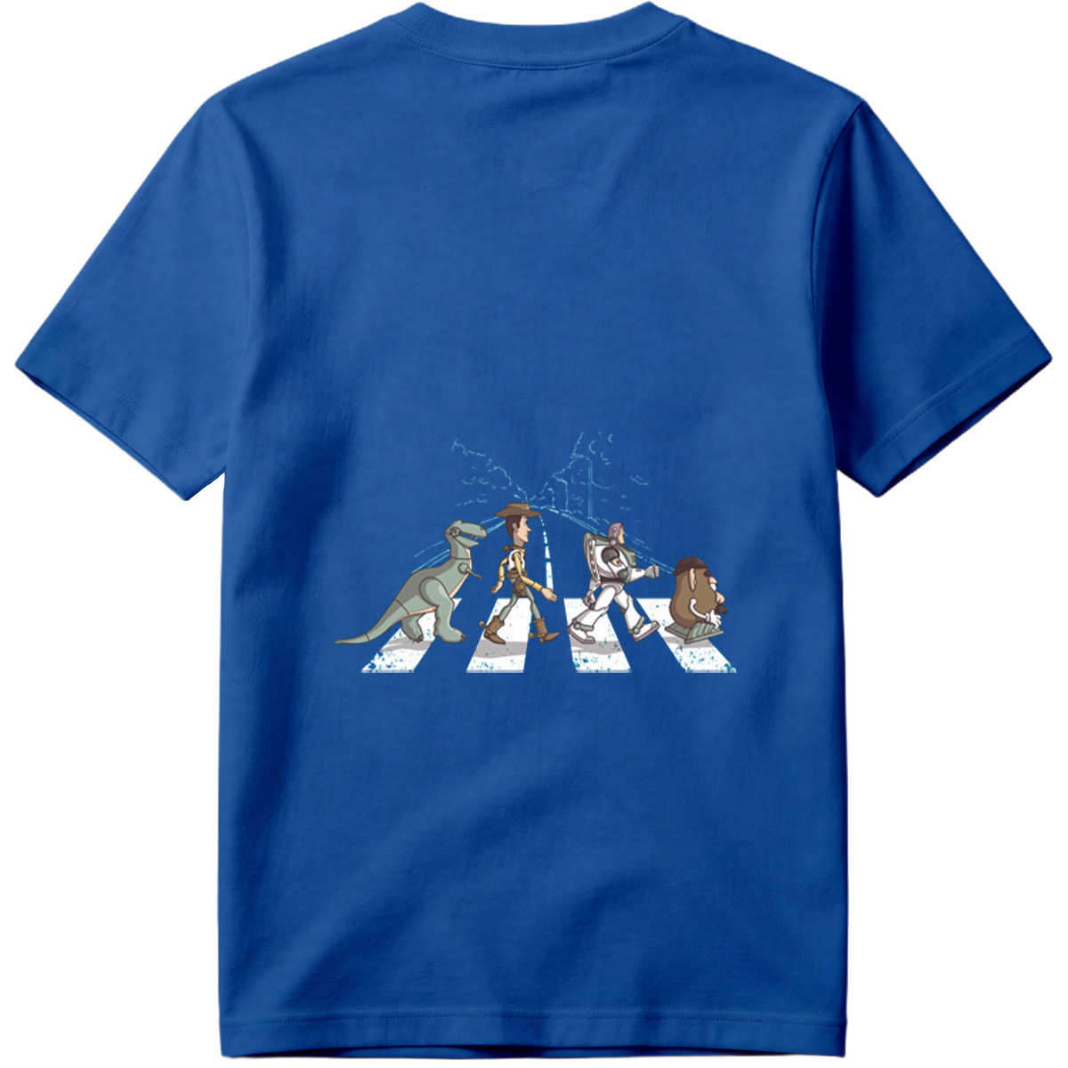 Toy Story Characters Crossing the Street - Tee