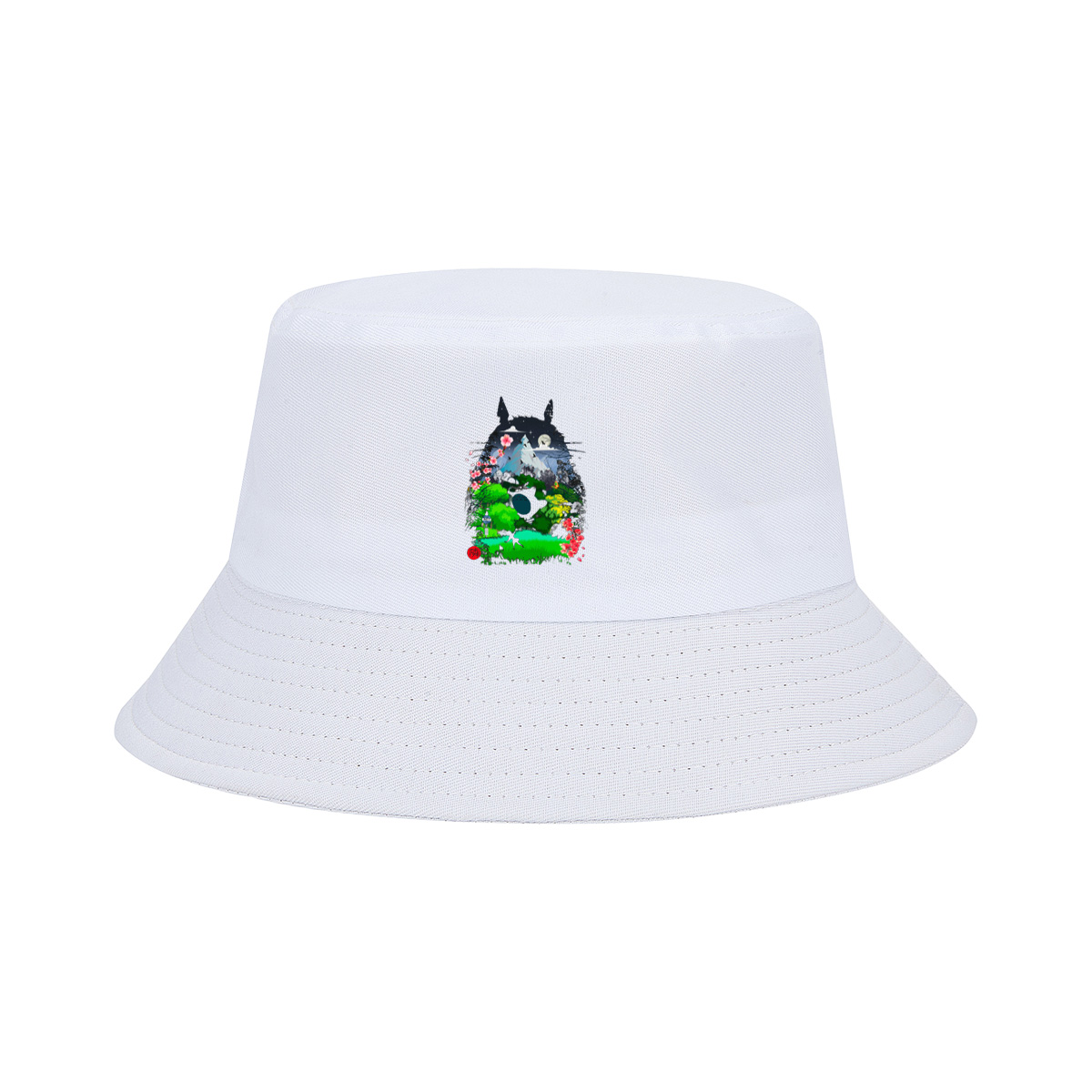 Totoro in the Cherry Blossom Garden - Fisherman's Hat