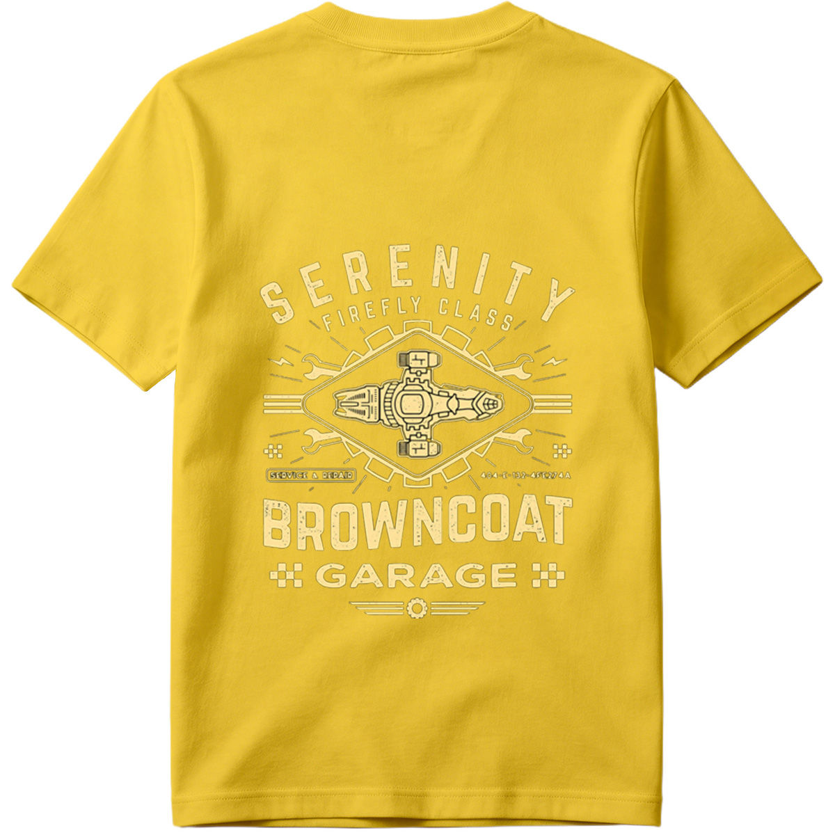 Serenity Firefly Class Browncoat Garage - Tee