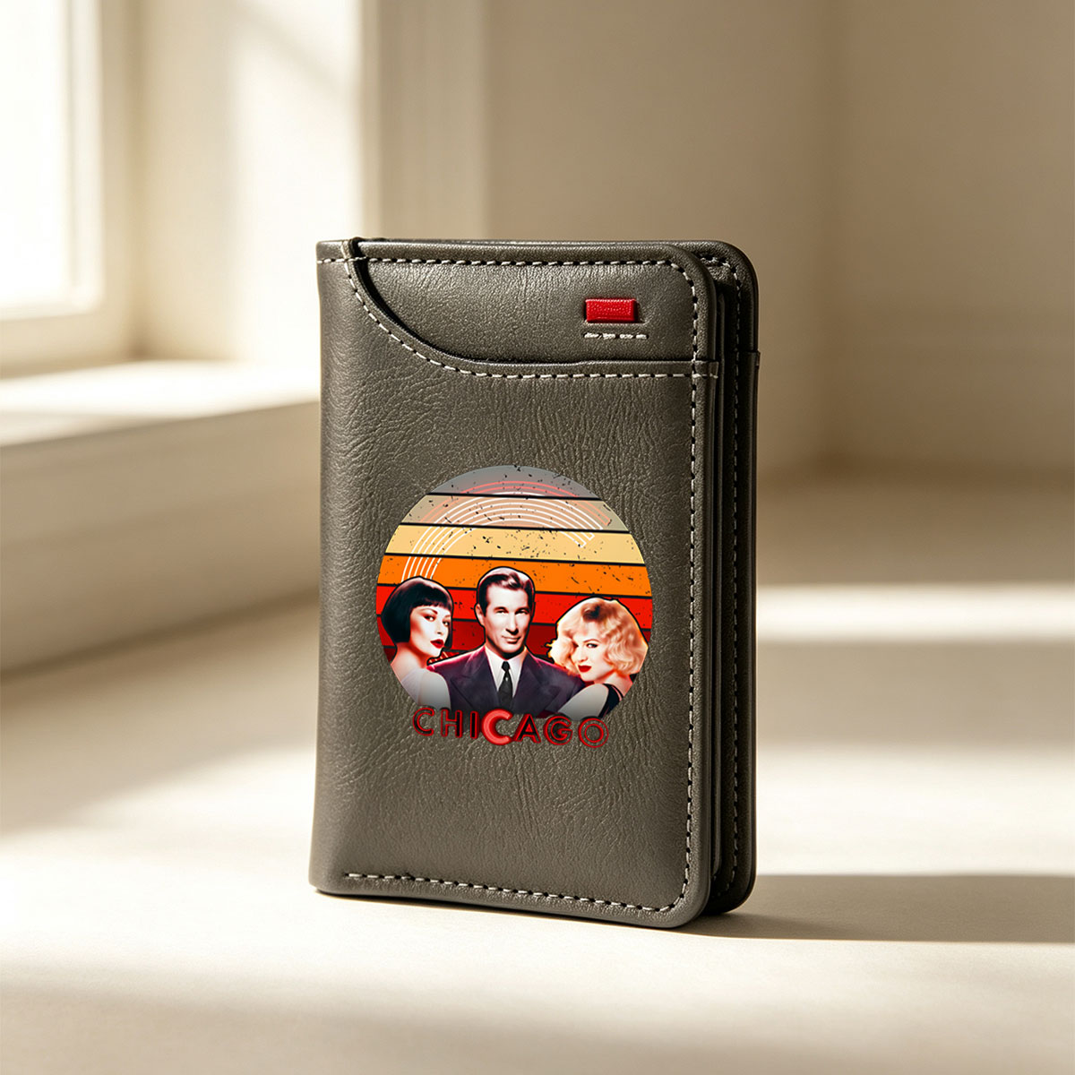 Chicago: Velma, Billy, and Roxie in the 1920s Glamour - Vertical Style Wallet