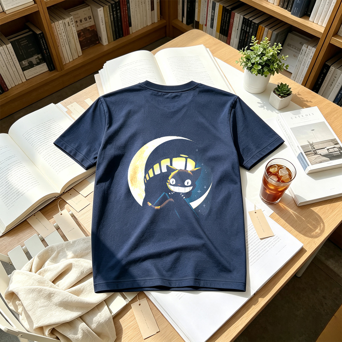Jiji from Kiki's Delivery Service under the Moon - Tee