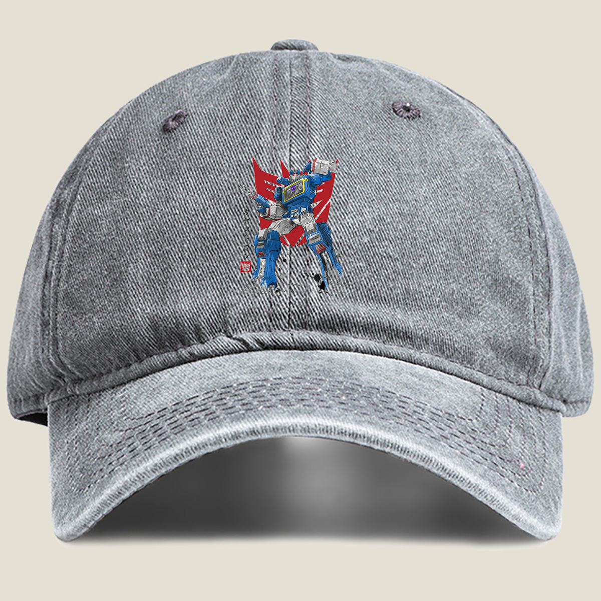 Transformers: Soundwave - Washed Denim - Baseball Cap