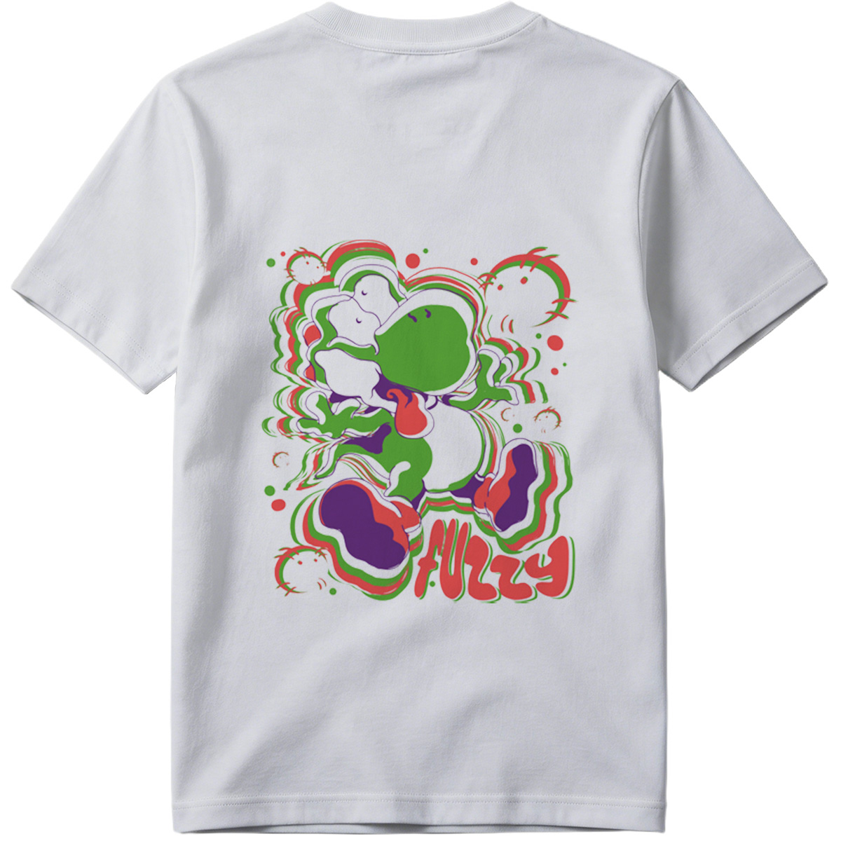 Yoshi Fuzzy Art Design - Tee