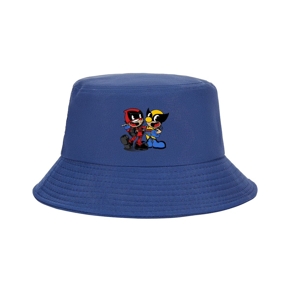 Deadpool and Wolverine Chibi Style - Fisherman's Hat