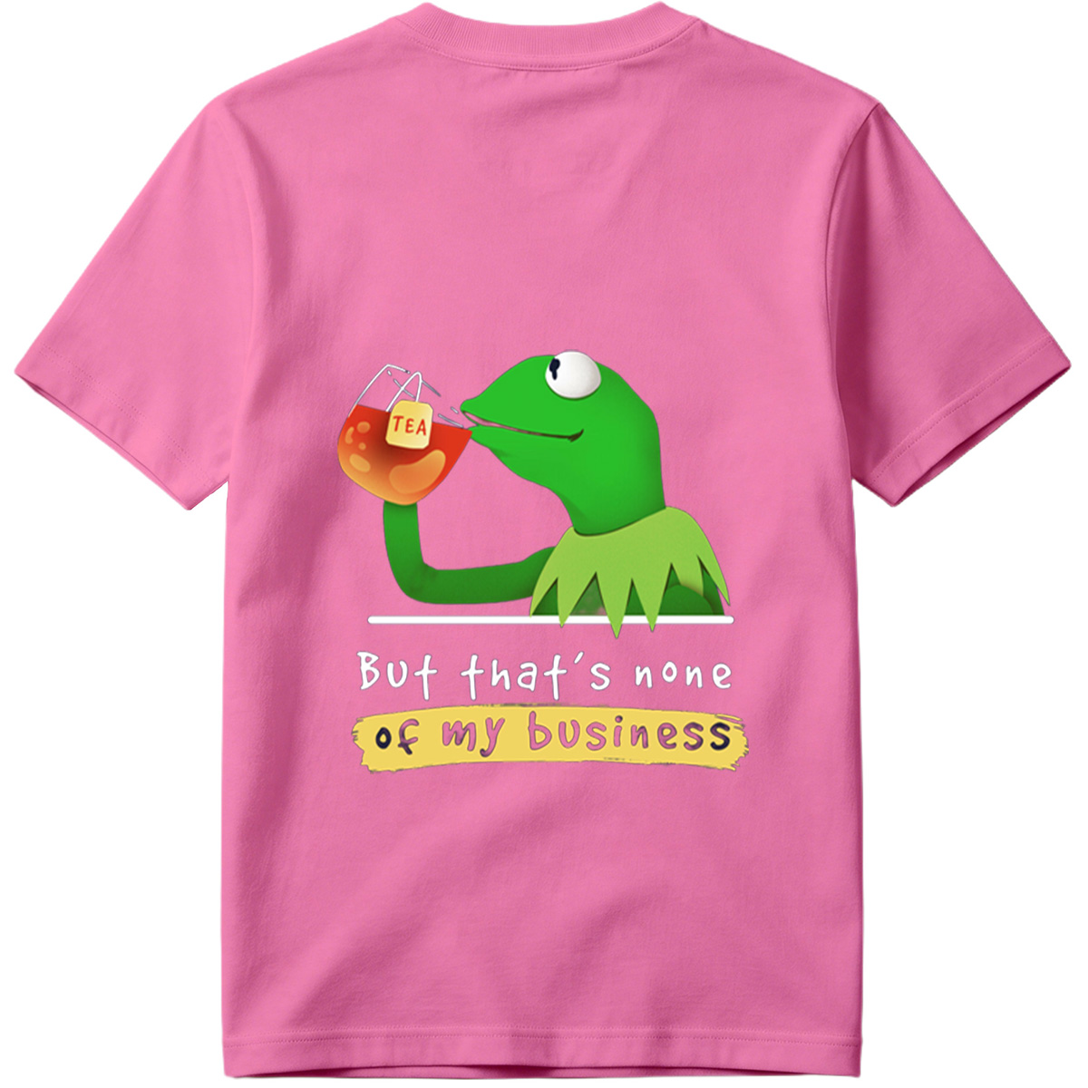 Kermit the Frog Sipping Tea: 