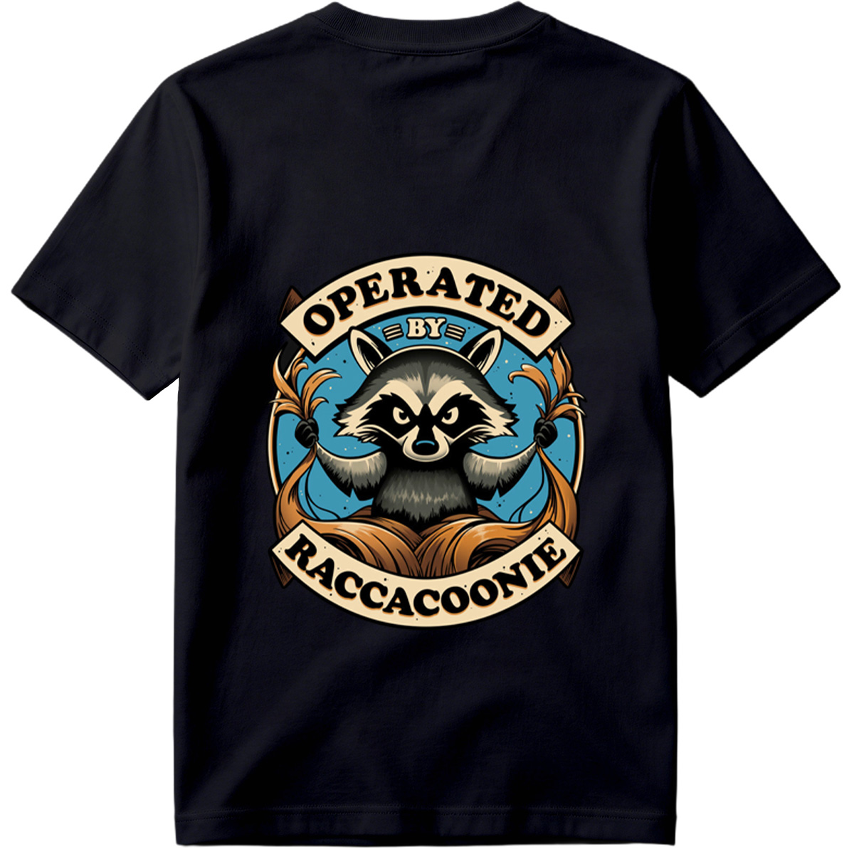 Operated by Raccacoonie - Tee