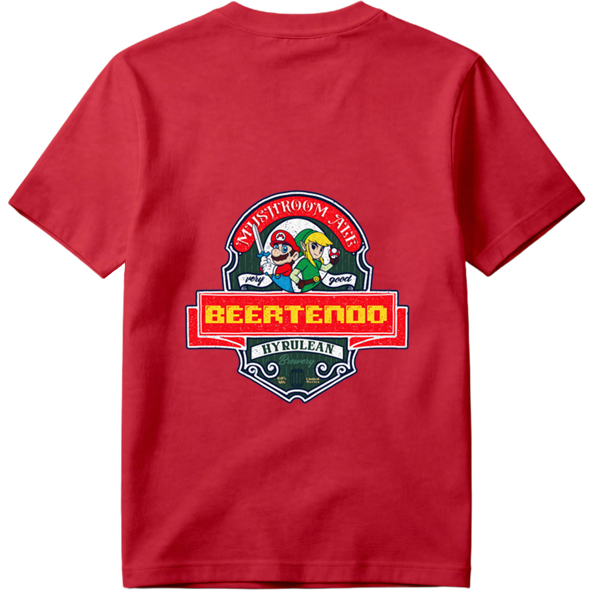Beertendo: Mario & Link Mushroom Ale - Tee